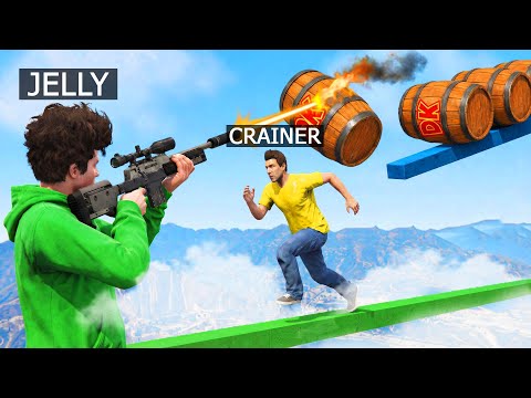 SNIPERS Vs. RUNNERS: DONKEY KONG in GTA 5