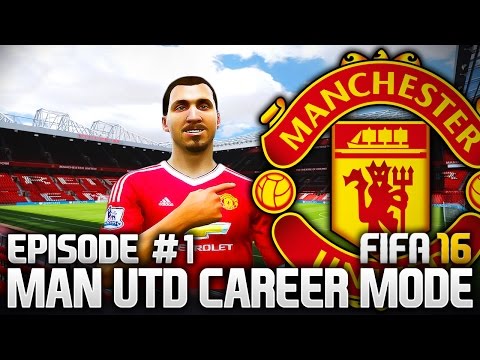 THE RETURN TO GLORY! MAN UTD CAREER MODE - EPISODE #1 (FIFA 16)