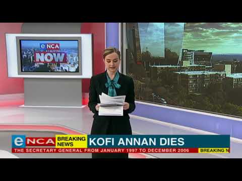 Kofi Annan passes away