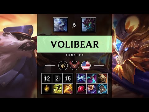 Volibear Jungle vs Maokai - NA Grandmaster Patch 25.18