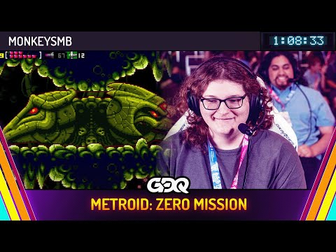 Metroid: Zero Mission by monkeysmb in 1:08:33 - Summer Games Done Quick 2025
