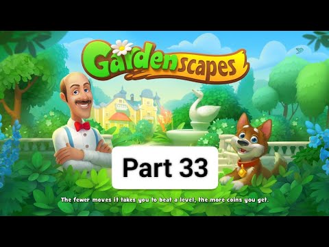 Gardenscapes New Area Part 33