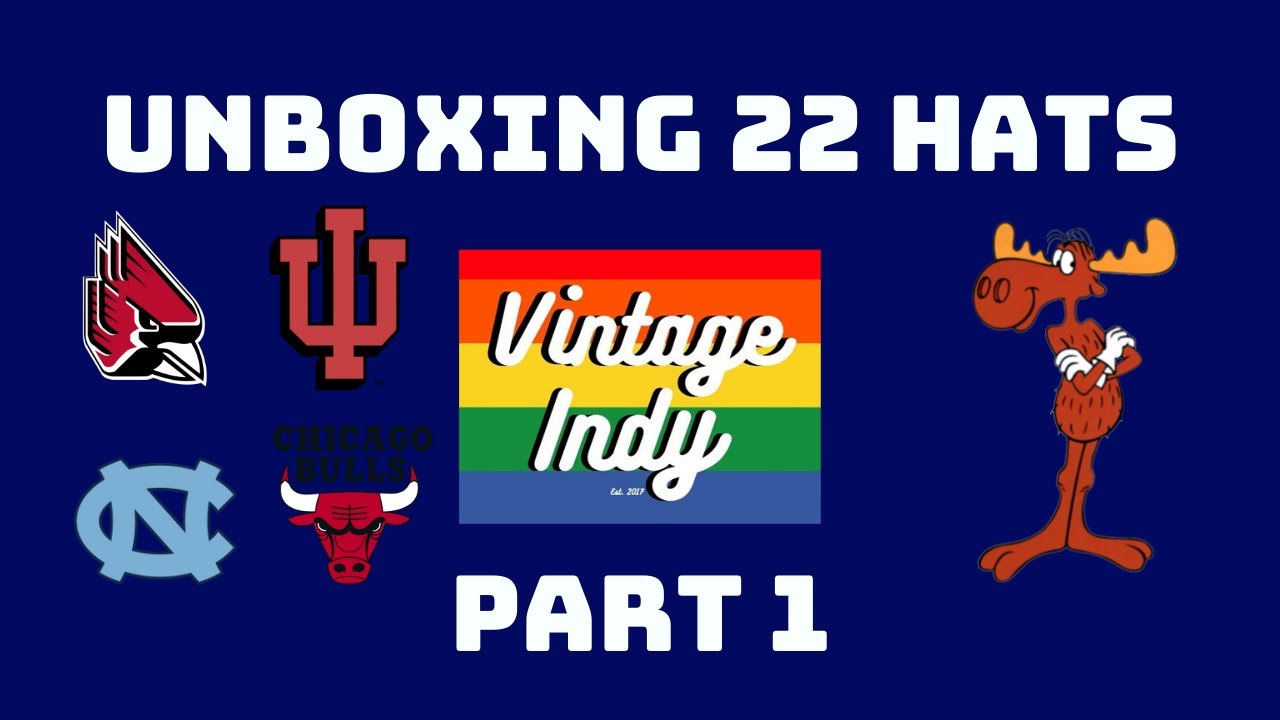 UNBOXING | 22 INSANE Vintage Hats (Part 1)