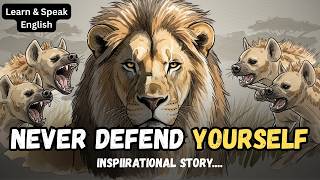Never Defend Yourself | A Deep Moral Story | Tales With English
