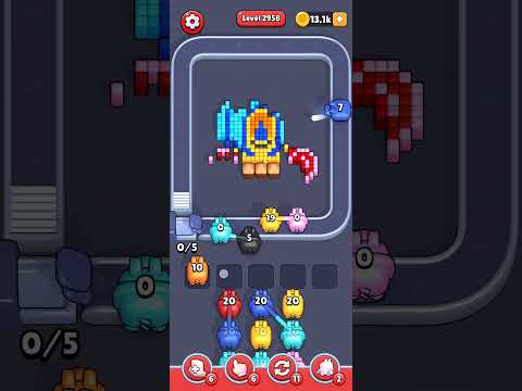 Pixel Flow Level 2958 Walkthrough