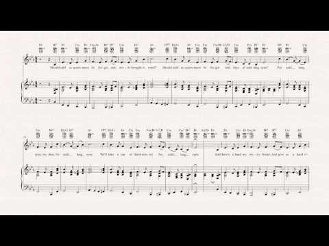 Ukulele - Auld Lang Syne - Christmas Sheet Music, Chords, & Vocals