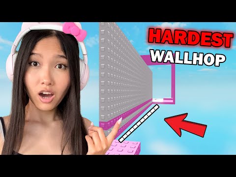 I SpeedRun INSANE ROBLOX WALLHOP TOWERS...