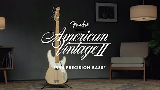 - Exploring the American Vintage II 1954 Precision Bass | American Vintage II | Fender