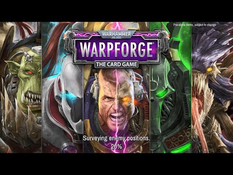 Warhammer 40,000: Warpforge | Demo Gameplay | No Commentary - YouTube