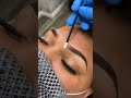 💖must watch finished ombré brows check out that color gradient. they look so perfect 😍