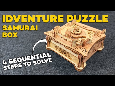 Samurai Puzzle Box by IDVenture