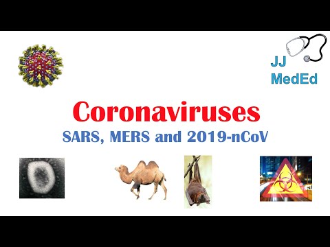 Introduction to Coronaviruses (SARS, MERS, COVID-19): Hosts, Symptoms, History of SARS and MERS