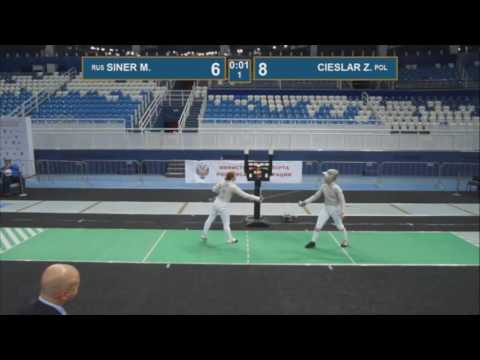 T32 CIESLAR Z. - SINER M. Black sea cup / women's individual (Green piste)