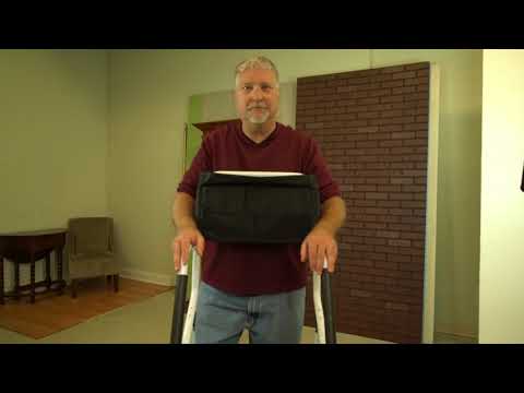 Part of a video titled How to Fold the Support Plus 3 Step Safety Ladder - YouTube