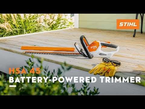 Stihl HSA 45 in Mio, Michigan - Video 1