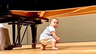 Download lagu Little Ballerina’s First Stage | 11か月の娘とサン＝サーンス「白鳥」 mp3