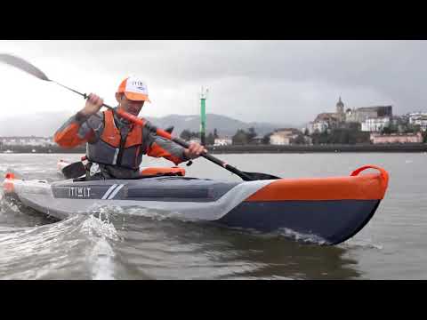 Kayak gonflable de randonnée x500 Itiwit / Itiwit x500 inflatable touring kayak