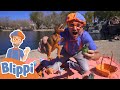 Blippi Visits A Dinosaur Exhibit Learn About Dinosaurs For Kids Educational Videos For Toddlers