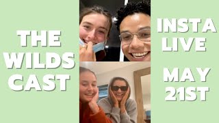 Sarah Pidgeon, Miles Gutierrez-Riley, Mia Healey & Erana James | The Wilds | Insta Live - May 21st video