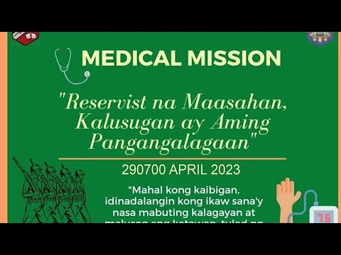 305 READY RESERVE INFANTRY BATTALION 305 CDC BALANGA CITY BATAAN MEDICAL MISSION