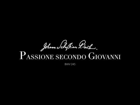Promo - BACH Passione secondo Giovanni - Ugo Guagliardo