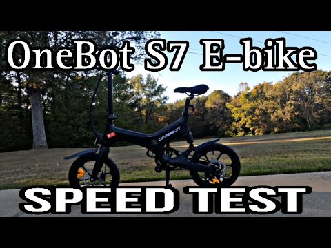 OneBot S7 E-bike Speed Test. How fast can it go ??