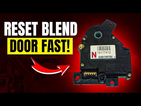How to Reset a Blend Door Actuator (Ditch Your MECHANIC)