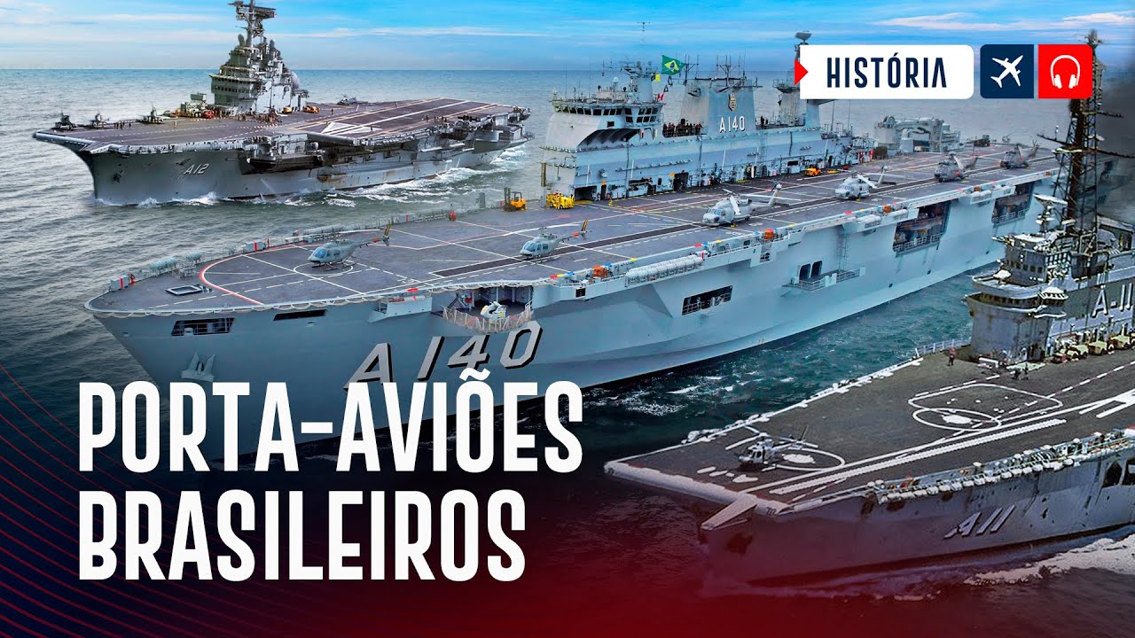 O porta-aviões brasileiro que foi AFUNDADO no Atlântico | EP. 1098