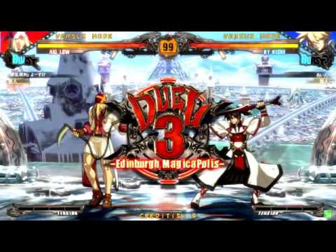 GGXrdR 2/3/16 - Yosuke (Axl) vs Ain (Ky)