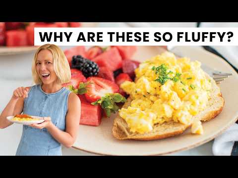 How to Make Fluffy Scrambled Eggs With Sour Cream | Easy Breakfast Recipe