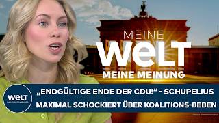 BERLIN: "Endgültige Ende der CDU" - Schupelius maximal schockiert über Koalition