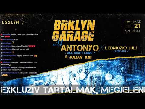 ANTONYO GARAGE HOUSE LIVE - 2020.02.05