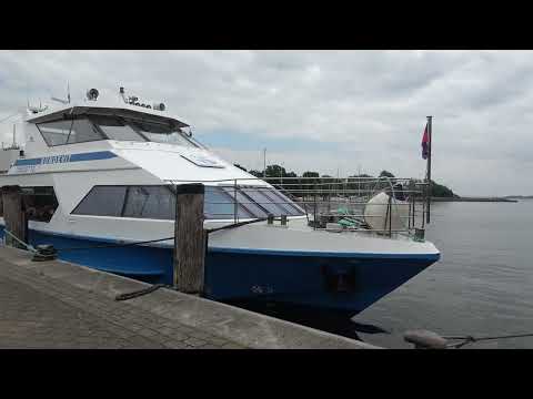 Weisse Flotte op Rügen / Varen van Lauterbach Mole naar Sellin (2022)