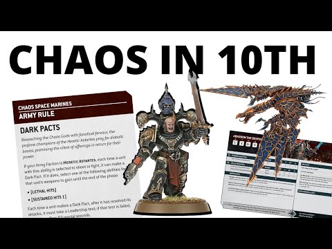 Chaos Space Marines in 10th Edition - New Bolter Profile, Faction Mechanic, Legionaries and More!