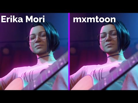 Life is Strange: True Colors Erika Mori/mxmtoon singing Blister in the Sun comparison