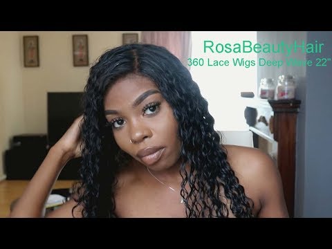 LET'S TALK  SOCIAL MEDIA & FAKE YOUTUBERS FT ROSABEAUTY 360 Lace Wigs Deep Wave 22"