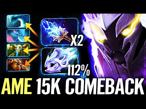 🔥 AME Spectre 15.000 Gold Comeback — Aghanim + Moonshard 2x Haunt 112% DMG Carry Dota 2 Pro