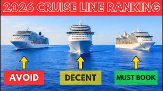 Ranking All Major Cruise Lines from WORST to BEST (2026 Edition) - RANKED WORST