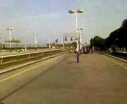 EWS 66 on the Cartics at Didcot
