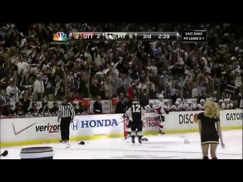 James Neal Hat Trick Against Ottawa Senators 5/24/13 [Game 5]