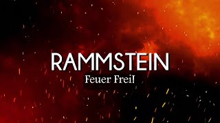 Rammstein - Feuer Frei! (Lyrics/Sub Español)