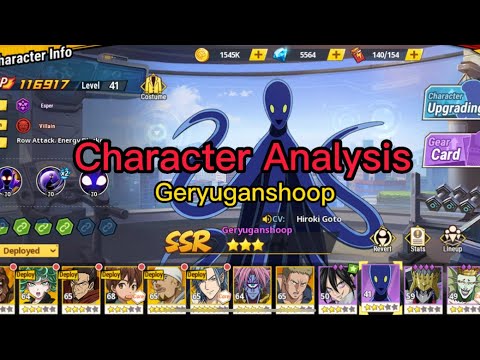 Geryuganshoop: Character Analysis | One Punch Man The Strongest