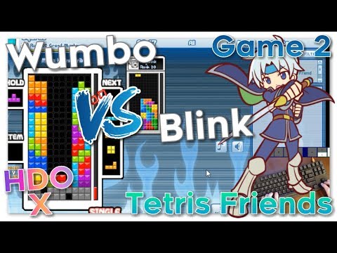 Wumbo vs Blink HDO X - Tetris Friends Game 2