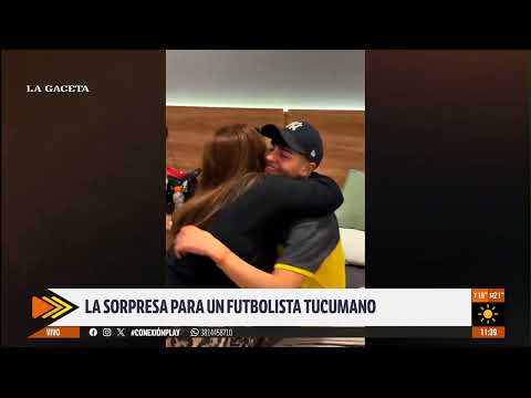 El tucumano Exequiel Palacios estuvo en Famaillá