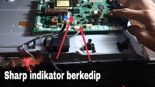 Download lagu How to service a Sharp LED TV with a flashing indicator light #v124 mp3