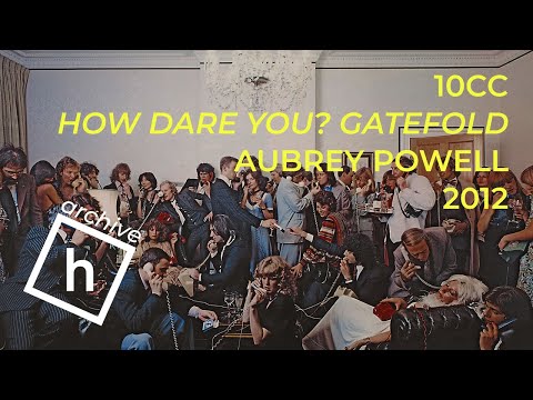 10cc How Dare You! Gatefold artwork by Aubrey Powell