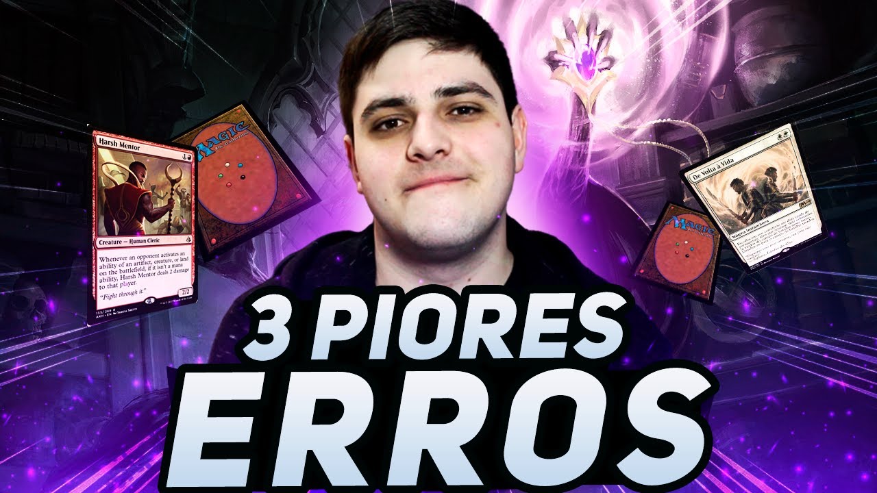 3 MAIORES ERROS NA HORA DE MONTAR SEU DECK! (Magic: The Gathering)
