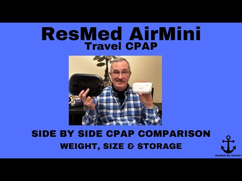 ResMed AirMini Travel CPAP vs Panasonic Dream Station 2! SIDE BY SIDE COMPARISON