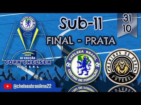 COPA CHELSEA I CHELSEA BRASIL MS VS MENINOS DE OURO l SUB-11 I FINAL PRATA