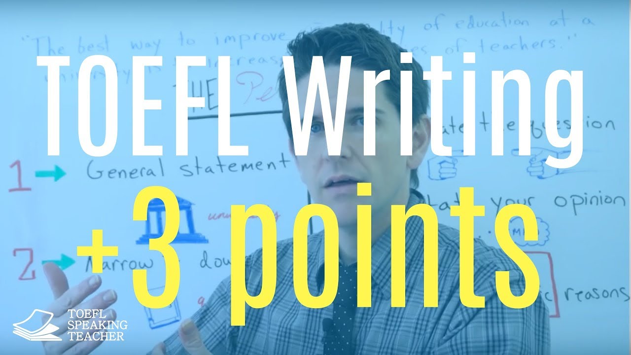 Improve Your TOEFL Writing by 3 Points - Start STRONG